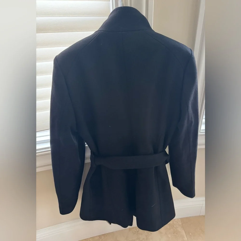 Ted Baker London ROSESSO Short Belted Wool Wrap Coat - Picture 3 of 5